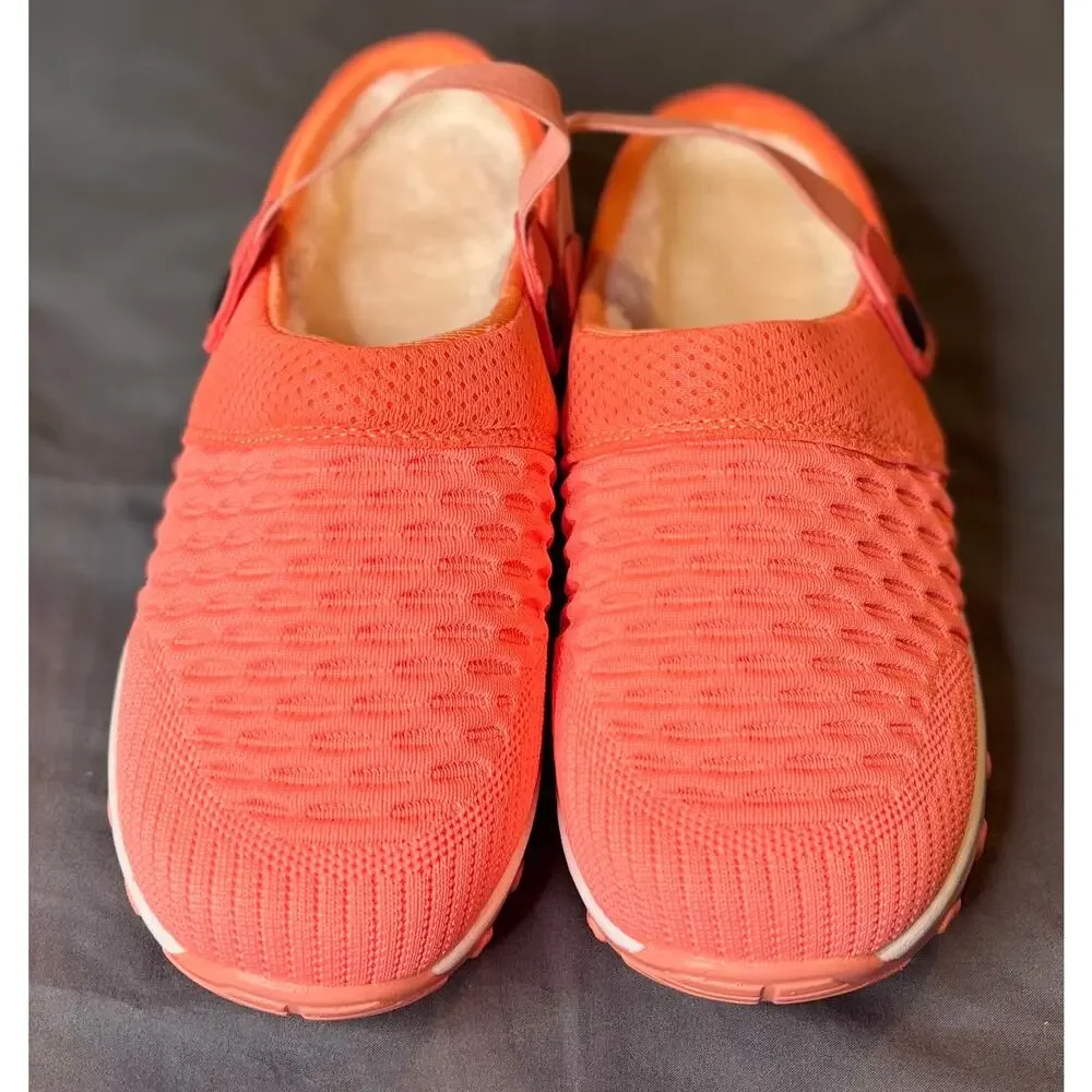 Trsorini Orange Mules Clogs Women’s Size 7 New In Package